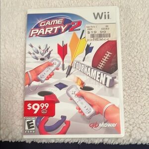 Nintendo Wii Game Party 2 - Red, Blue, White